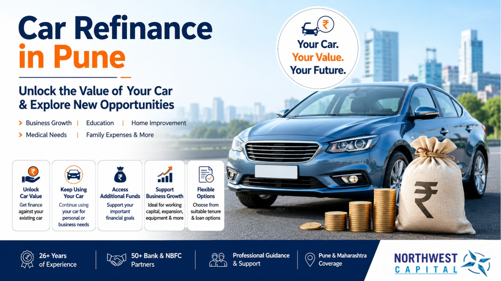 Car Refinance in Pune – Unlock Your Car’s Value and Explore Flexible Finance Options